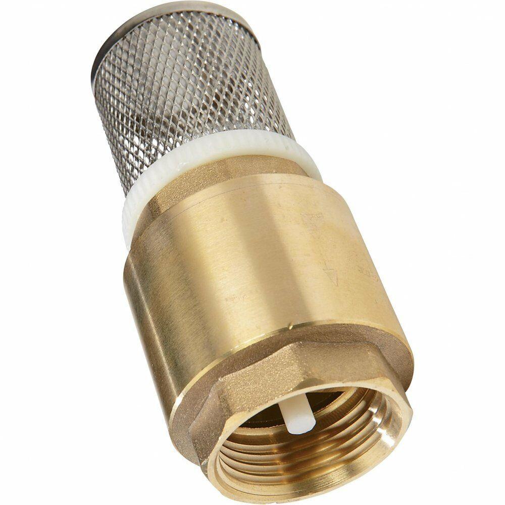 1" 1/4 BSP Check Foot Valve Strainer Non Return Fuel Oil Pump Sediment