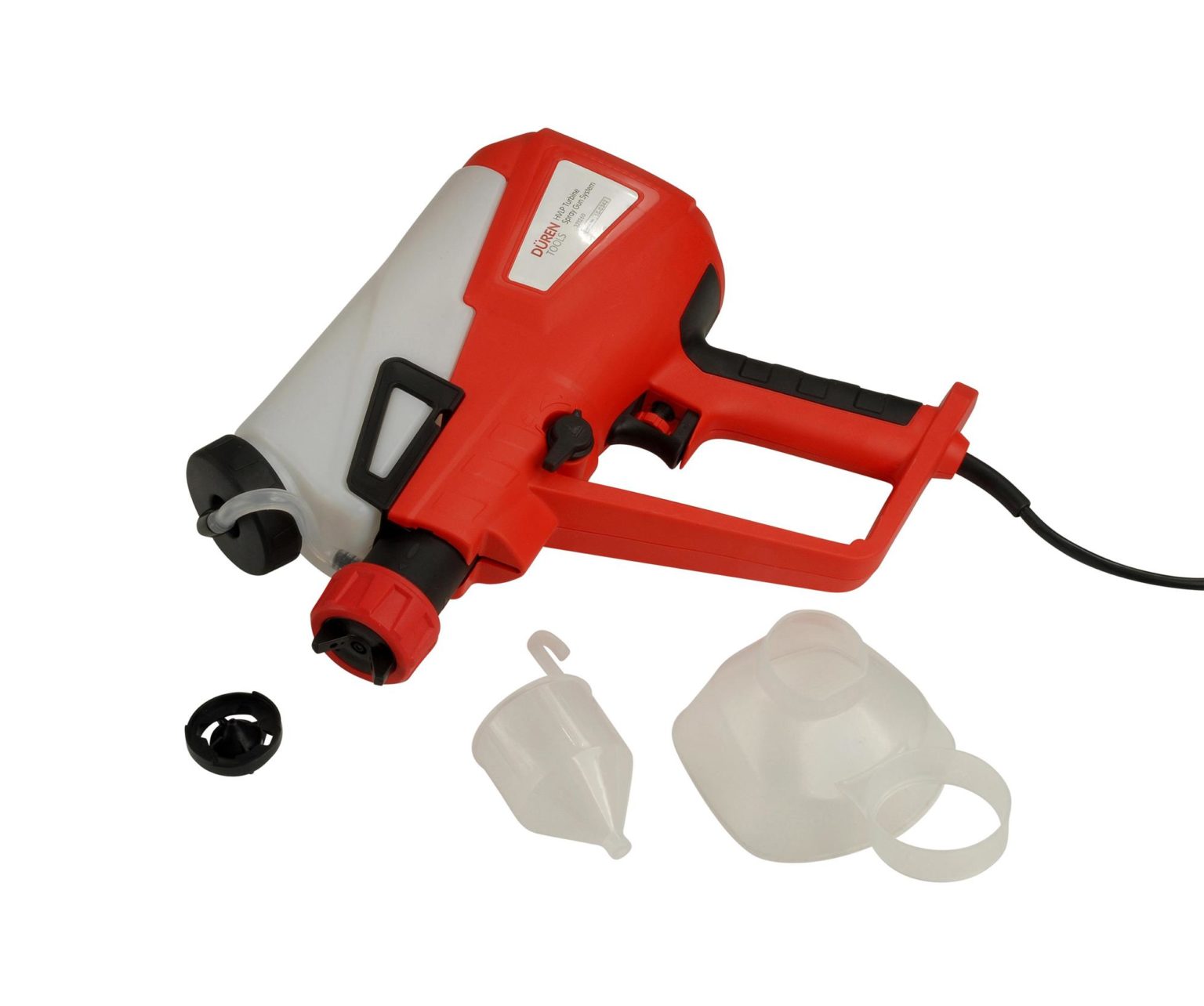 Electric Turbine Paint Sprayer 230v 550 Watts Hvlp Spray Gun 800ml Pot